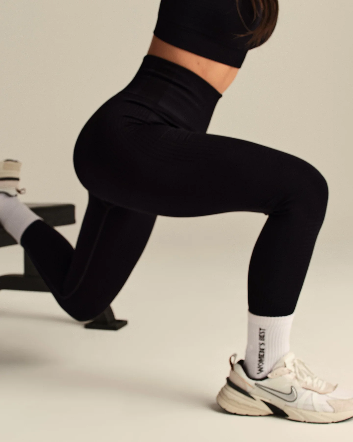 Power Seamless Leggings | Black - Image 6