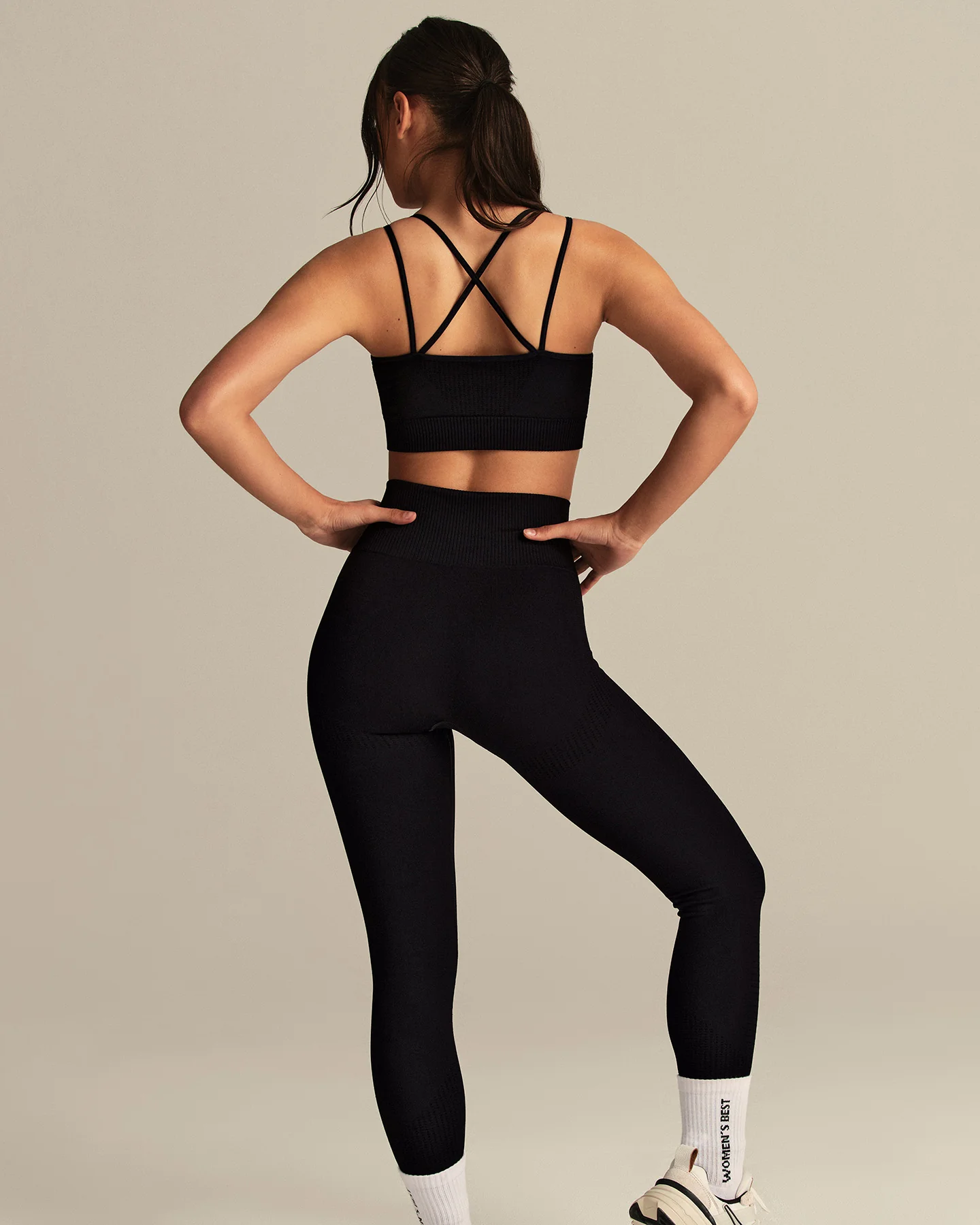 Power Seamless Leggings | Black - Image 8