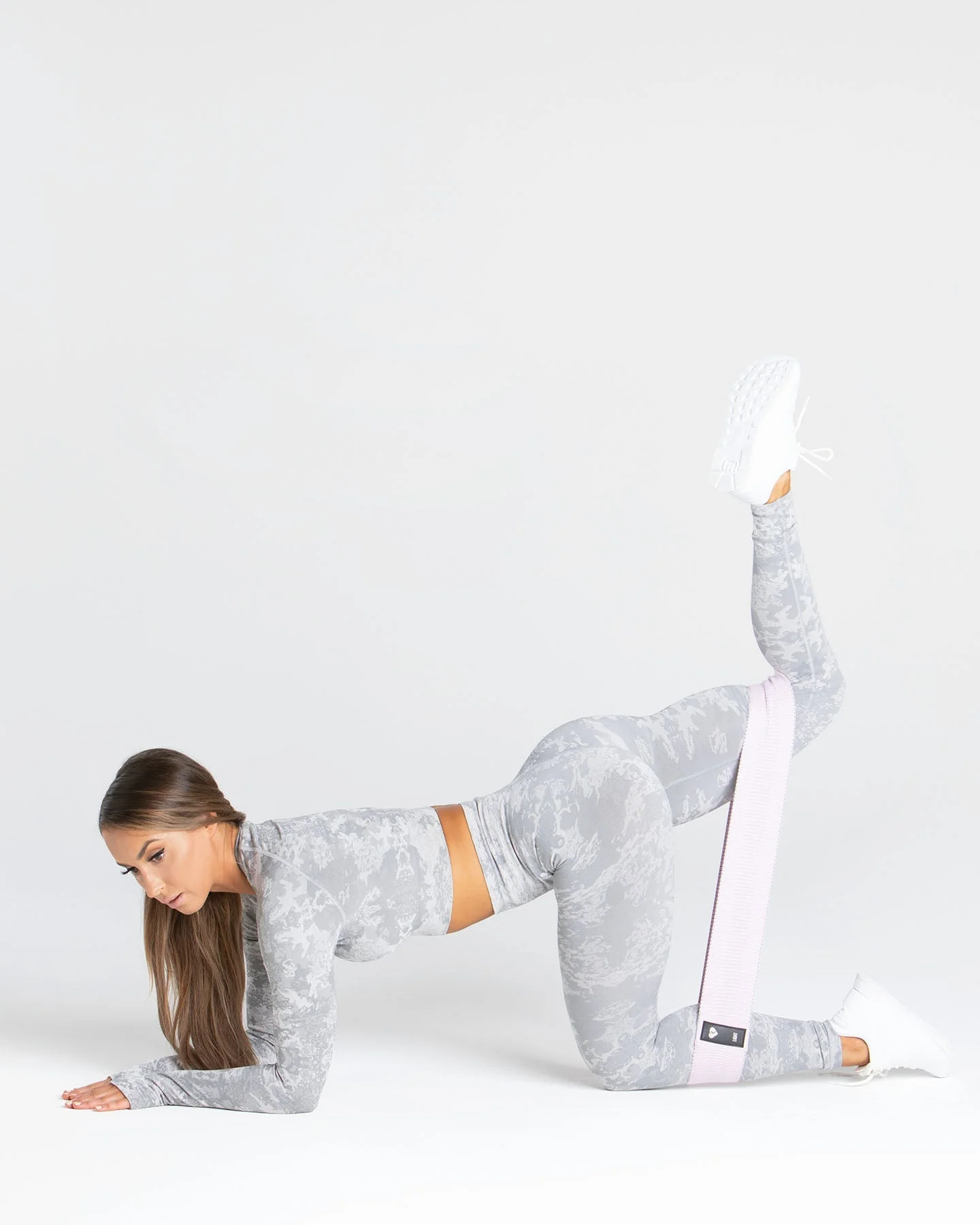 Short Resistance Band - Light | Light Pink - Image 3